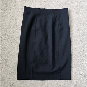 Premise Studio black pencil skirt size Small office siren minimalist corpcore